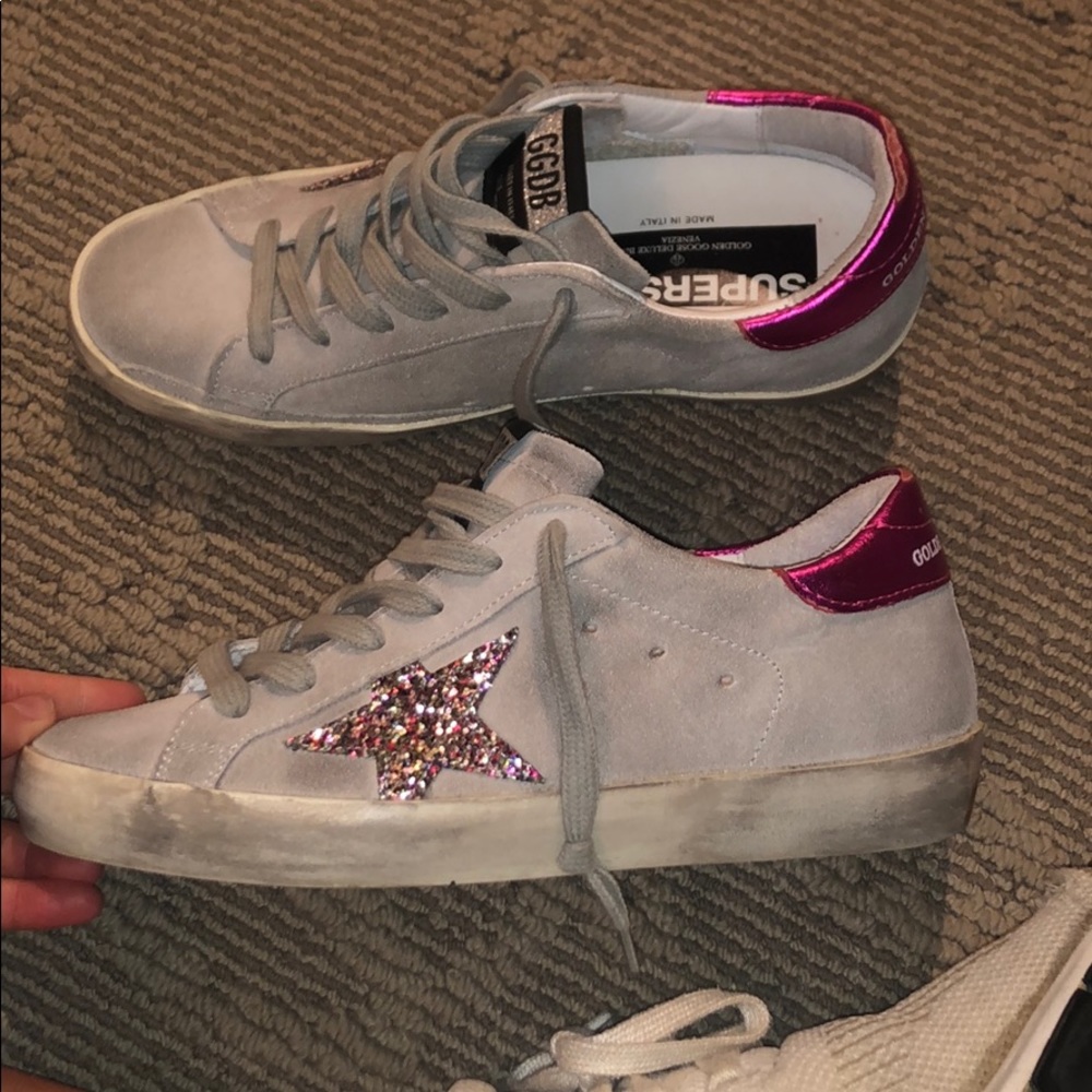 Never worn GOLDEN GOOSES!